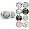Wrapables 1.5" / 2" Thank You Stickers Roll, Sealing Stickers and Labels for Boxes, Envelopes, Bags, Small Businesses, Weddings, Parties (500pcs)